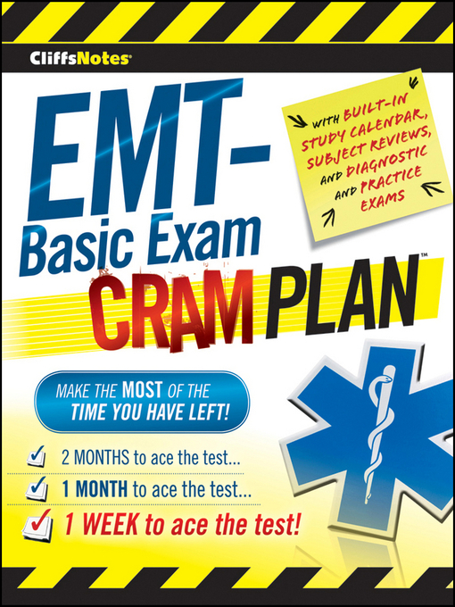 Title details for CliffsNotes EMT-Basic Exam Cram Plan by John Wiley & Sons, Ltd. - Available